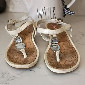 PRADA ESPADRILLES WEDGES SANDALS